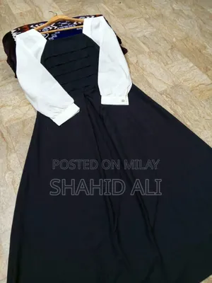 Stylish Black Georgette Frock
