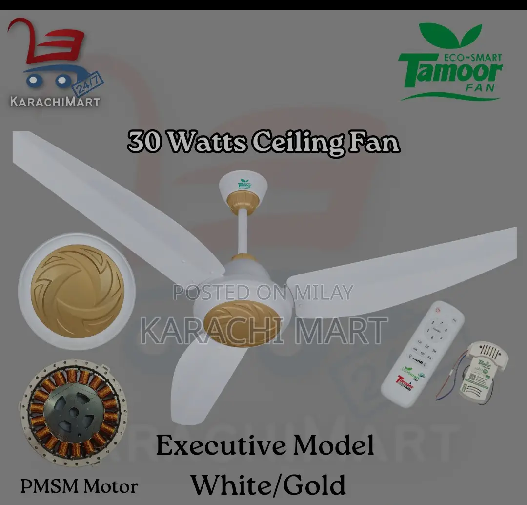 Eco Smart 30watts Ceiling Fans