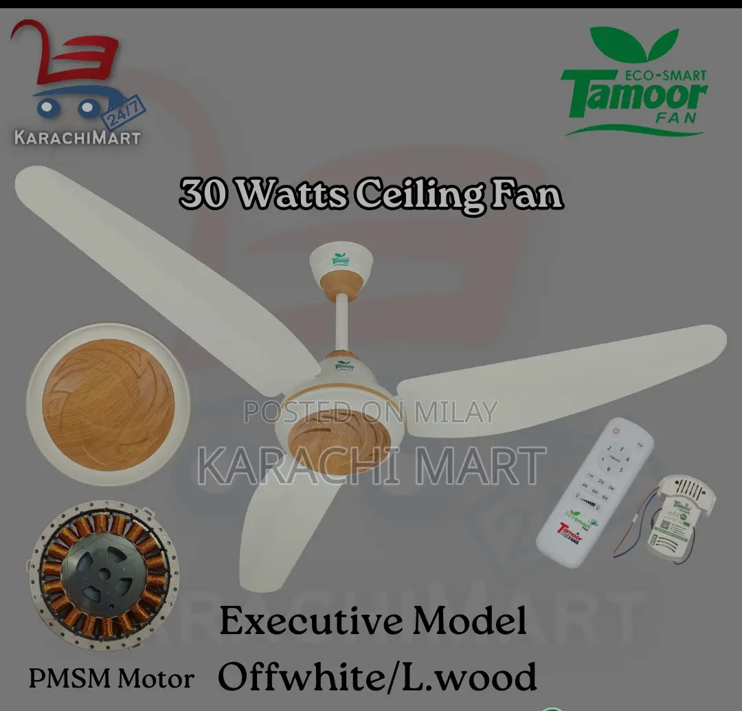 Eco Smart 30watts Ceiling Fans