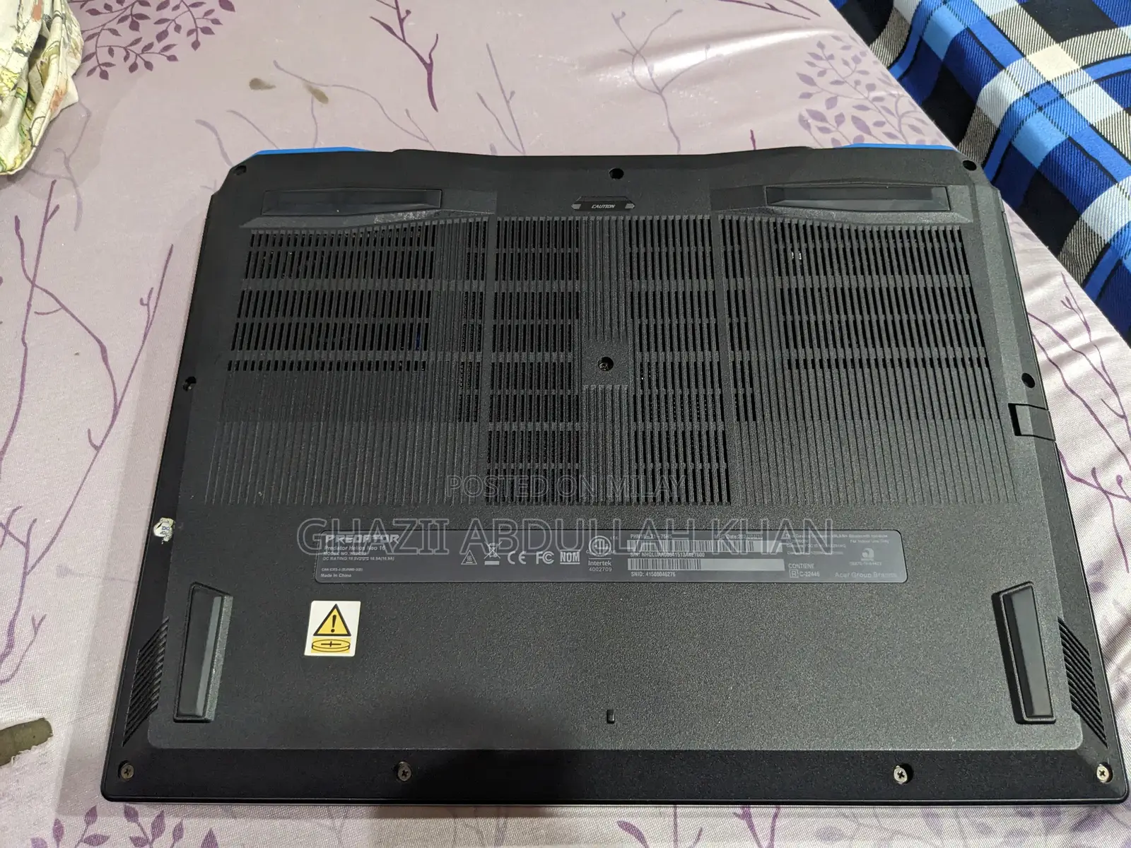 New Laptop Acer Predator Helios Neo 16 16GB Intel Core I7 SSD 512GB