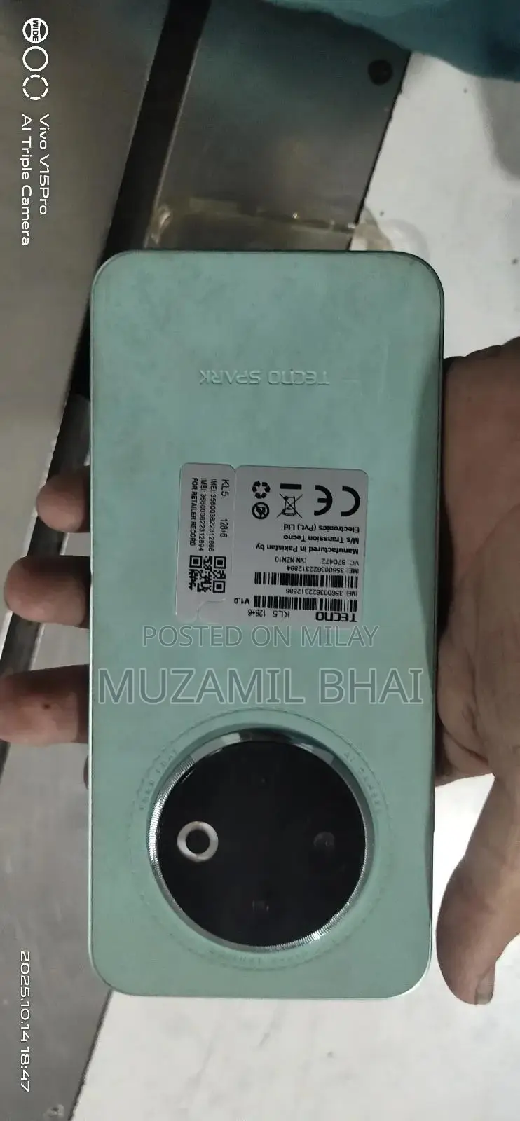 New Tecno Spark 30C 128 GB Blue