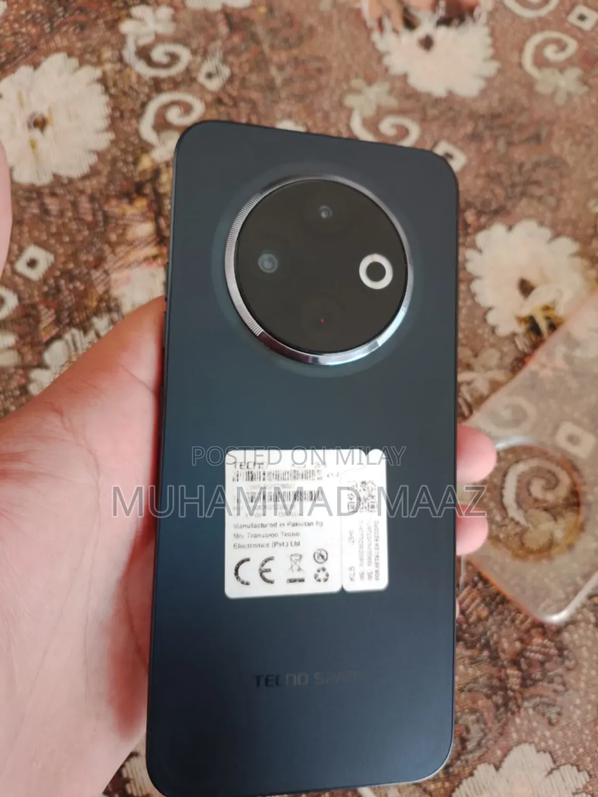 Tecno Spark 30C 128 GB Black