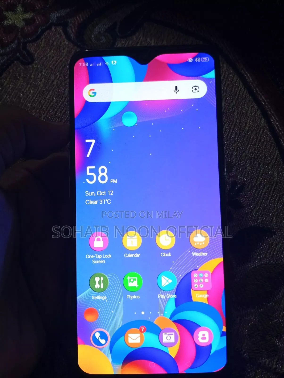 Oppo F15 256 GB Blue