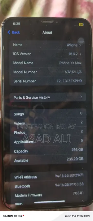 Apple iPhone XS Max 256 GB Rose Gold