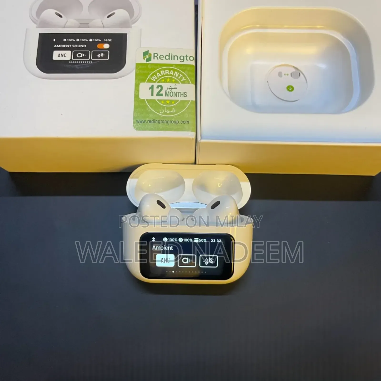 A9 Screen Display Earbud | Bluetooth | Long Battery | Hd Sound Quality