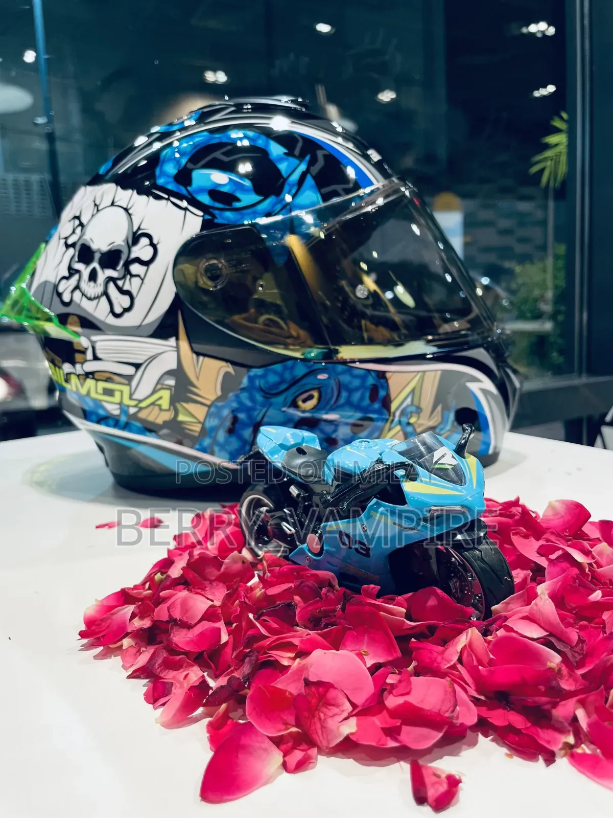 Bilmola Helmet Octo Blue