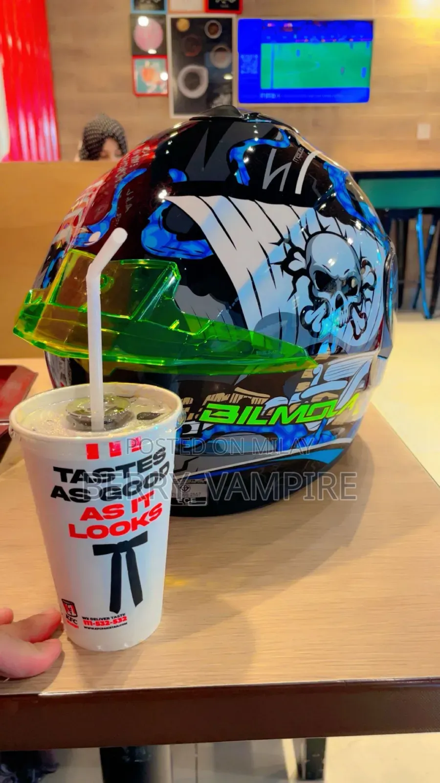 Bilmola Helmet Octo Blue