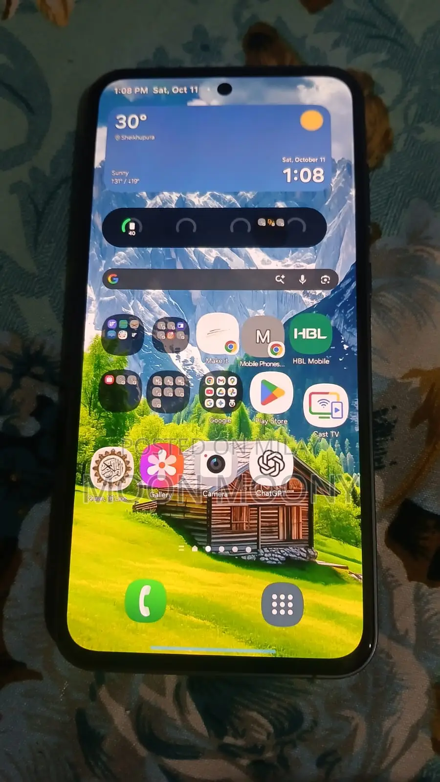 New Samsung Galaxy A55 128 GB Blue