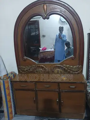 Double Bed With Side Tables and Dressing Table