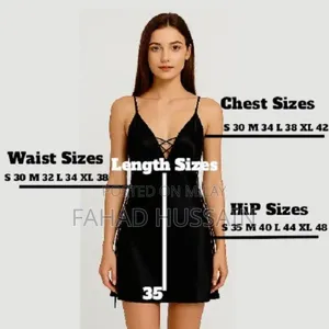 1 Pc Women Silk Nighty Comfortable Fabric