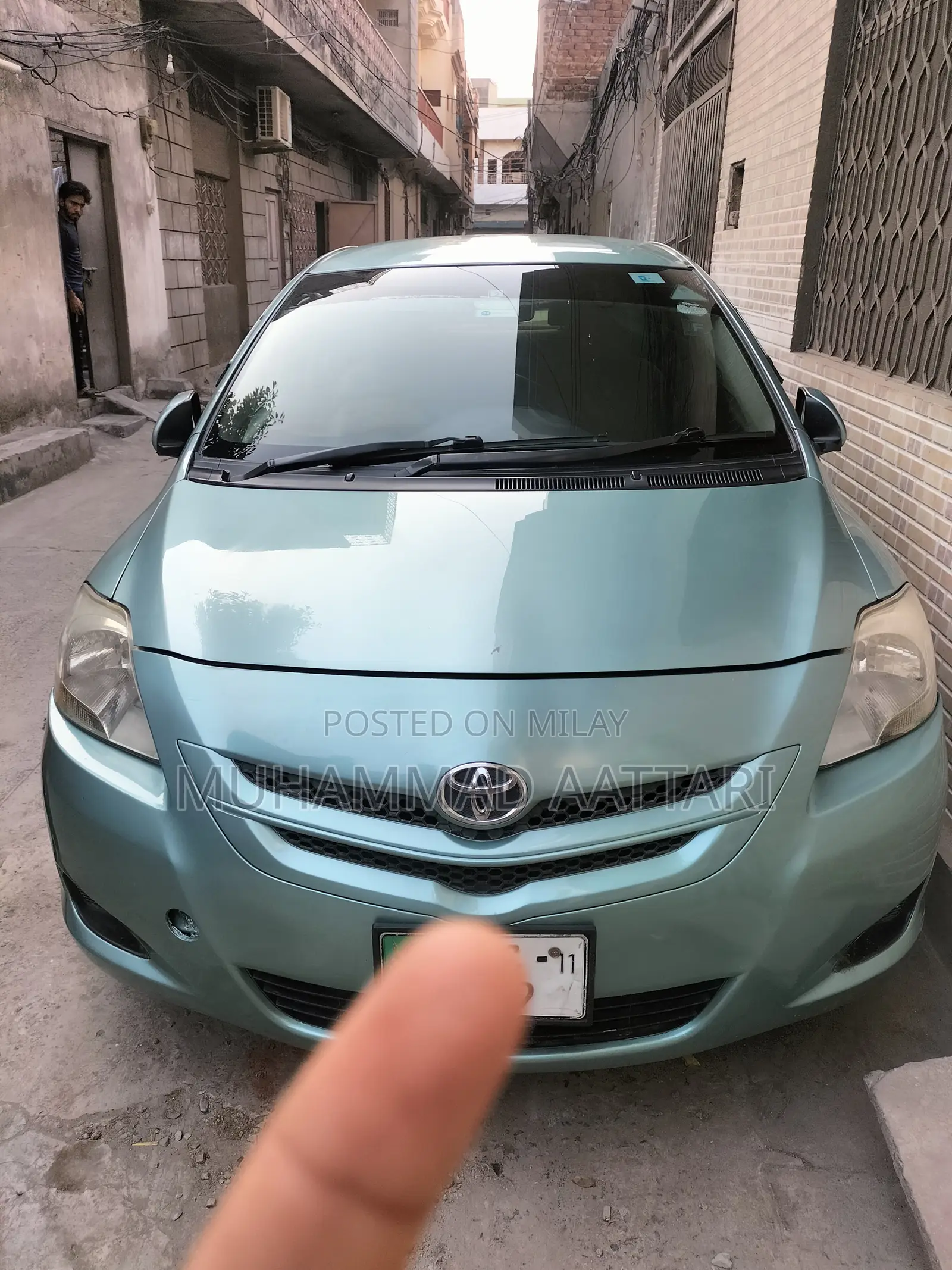 Toyota Belta 2006 Green
