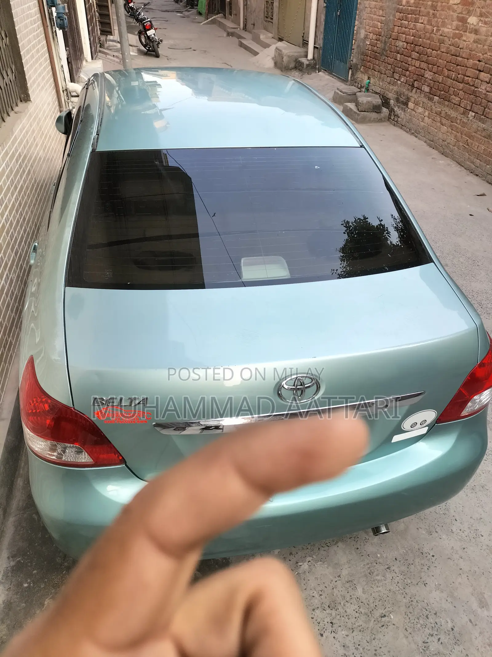 Toyota Belta 2006 Green