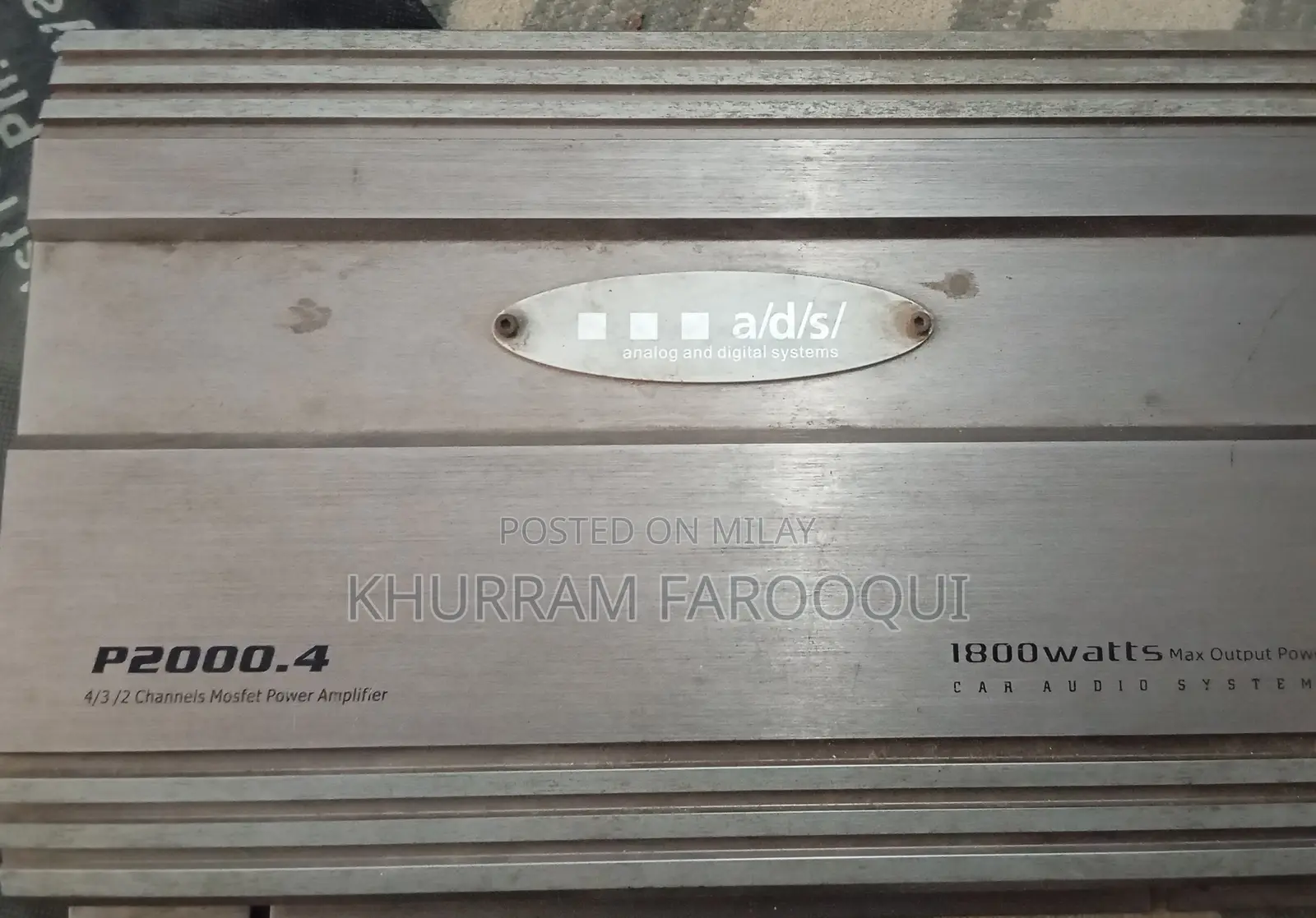 Car Amplifiers and Deck