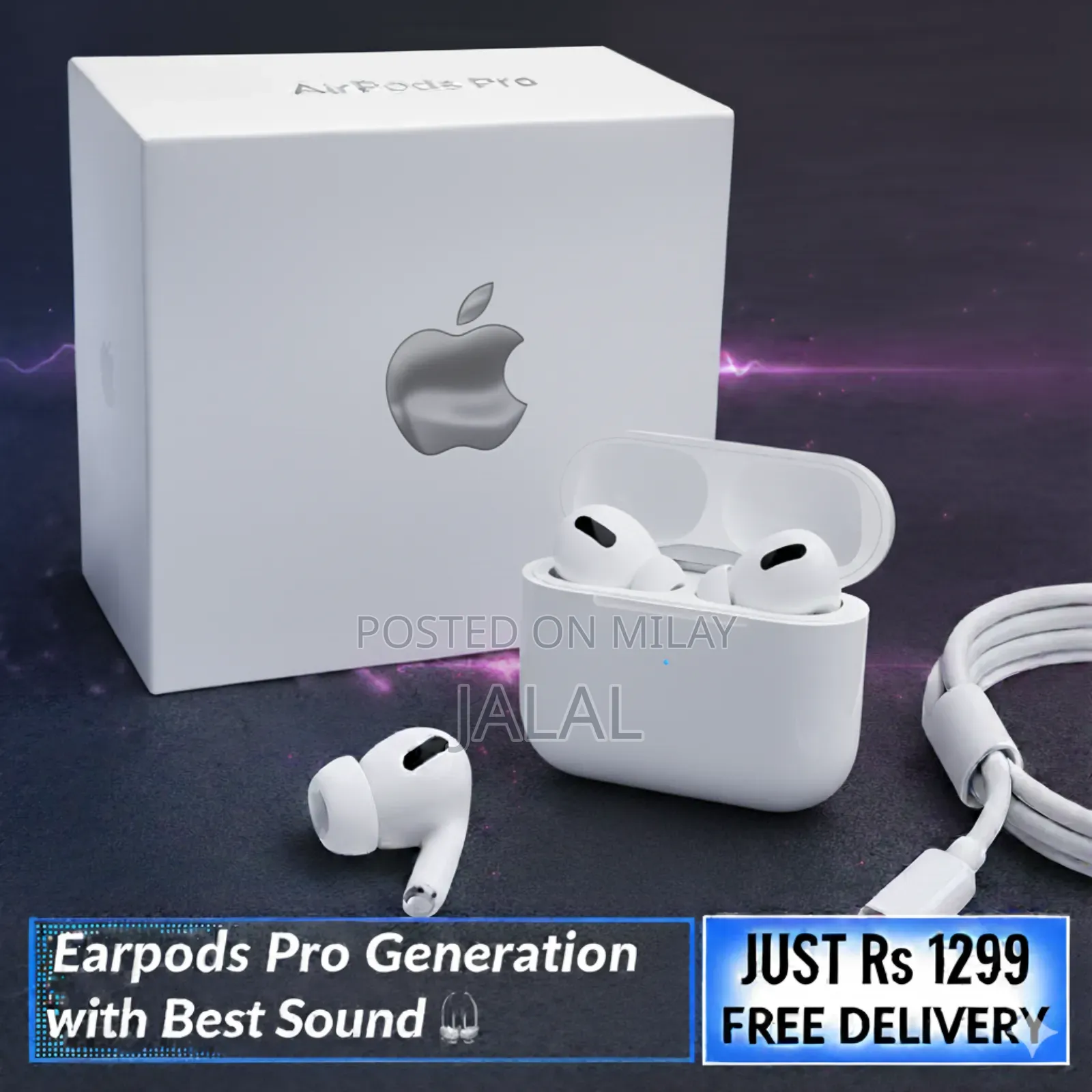 Earpods Pro 2nd Generation With Clear Crystal Sound