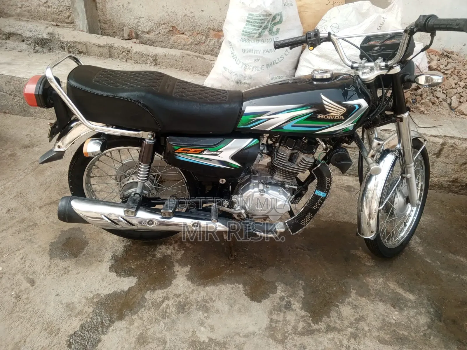 New Honda CG110 2023 Black