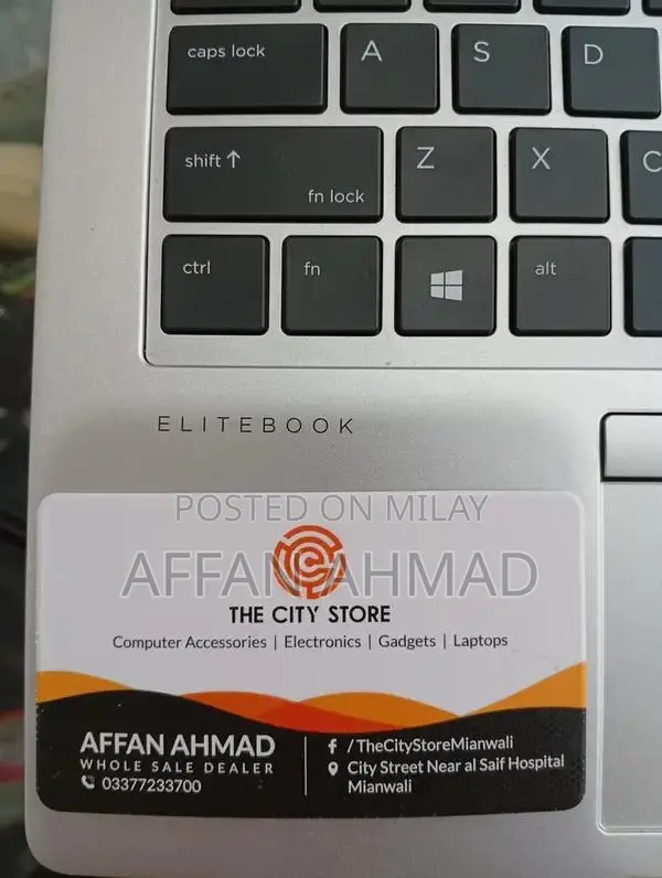 HP Laptop with Backlight, Fingerprint Sensor, Full HD Display