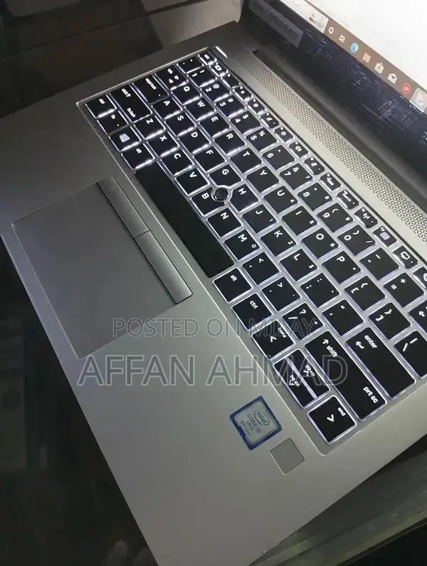 HP Laptop with Backlight, Fingerprint Sensor, Full HD Display