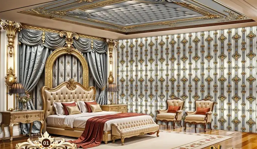 3D Flex Decorative Waterproof Wallpaper Sheets