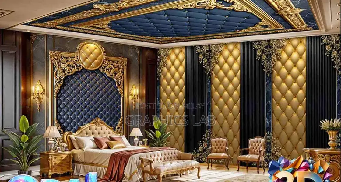 3D Flex Decorative Waterproof Wallpaper Sheets