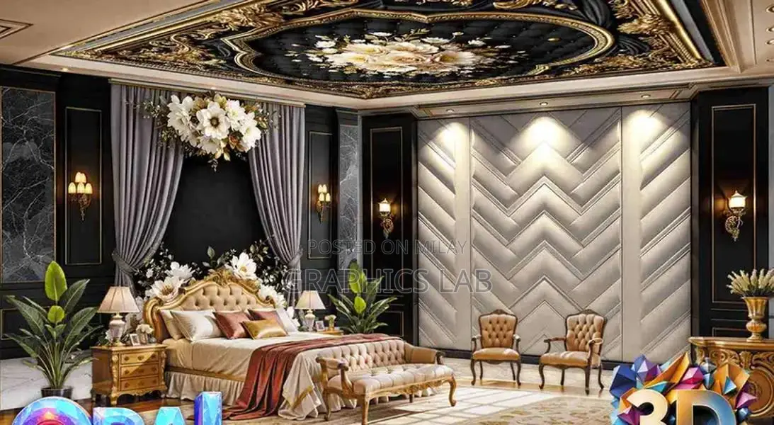 3D Flex Decorative Waterproof Wallpaper Sheets