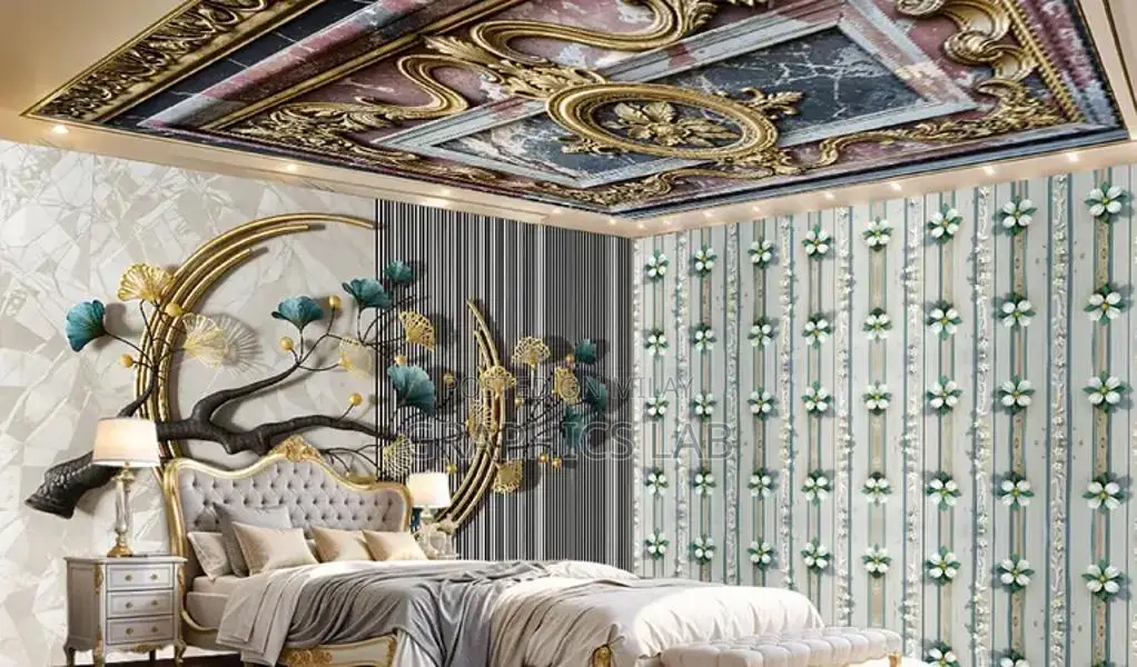 3D Flex Decorative Waterproof Wallpaper Sheets