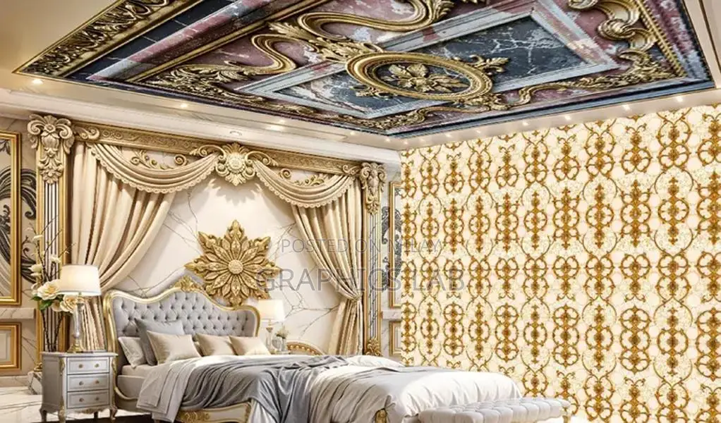 3D Flex Decorative Waterproof Wallpaper Sheets