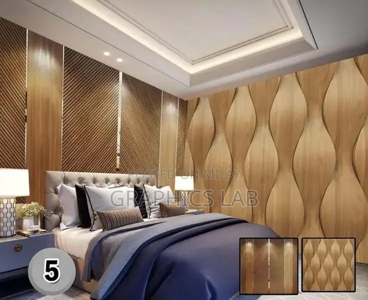 3D Flex Decorative Waterproof Wallpaper Sheets