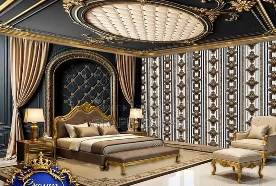 3D Flex Decorative Waterproof Wallpaper Sheets