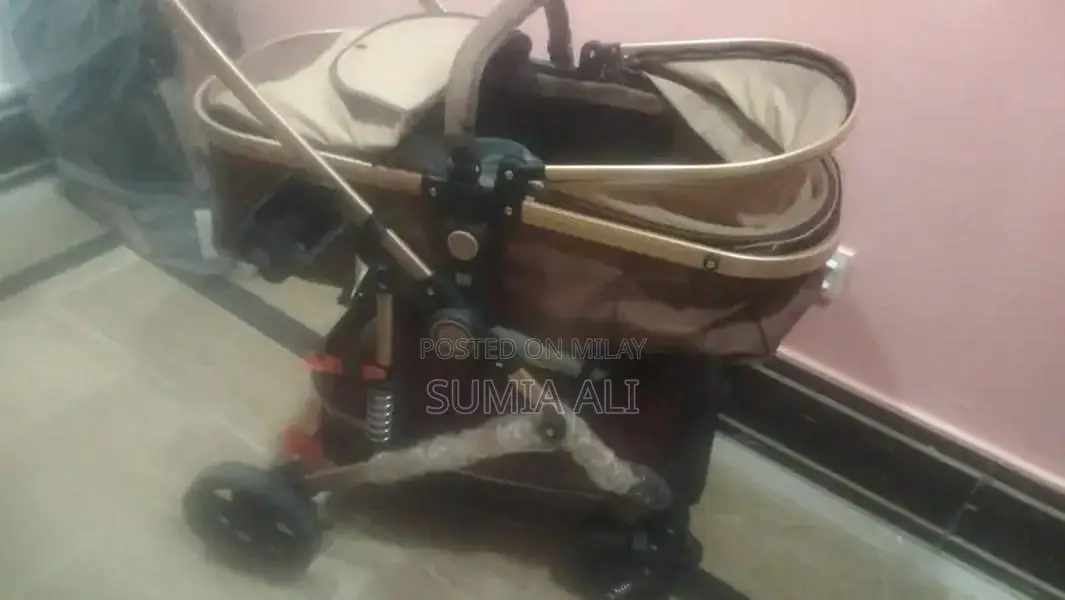 Versatile Foldable Baby Stroller with Multi-Position Comfort