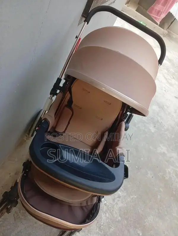 Versatile Foldable Baby Stroller with Multi-Position Comfort