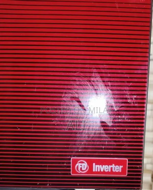 Haier Digital Inverter Refrigerator with Red Glass Door