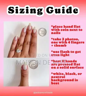 Black & White French Tip Press-On Nails with Ladybug Design