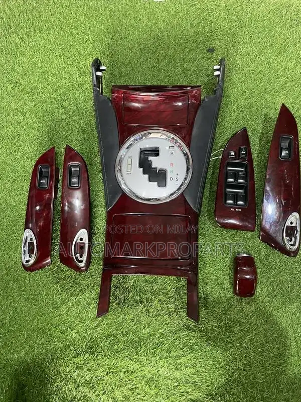 Toyota Mark X Interior Formica Trim Set - Console Panel and Gear Compo