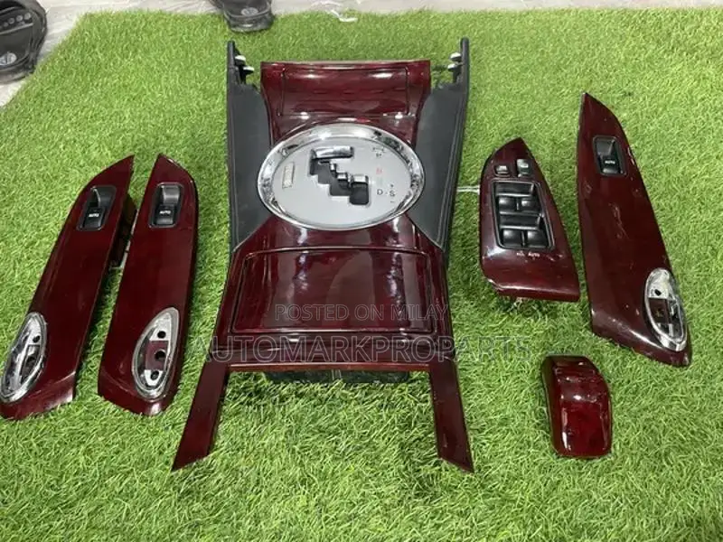 Toyota Mark X Interior Formica Trim Set - Console Panel and Gear Compo