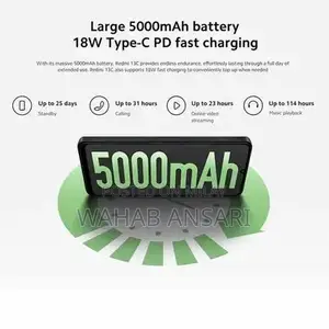 Redme 13c Smartphone - 4GB RAM 128GB Storage
