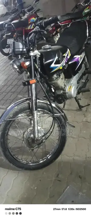 Honda CG125 Motorcycle - 2020-21 Model in Black