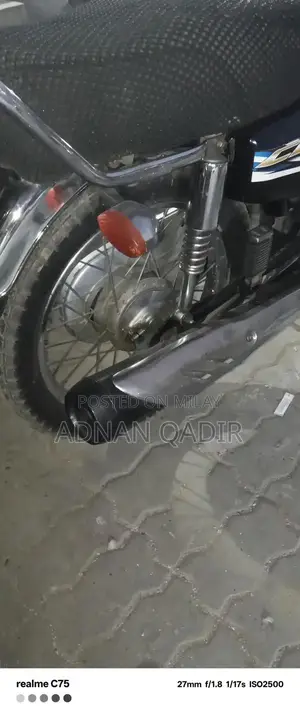 Honda CG125 Motorcycle - 2020-21 Model in Black