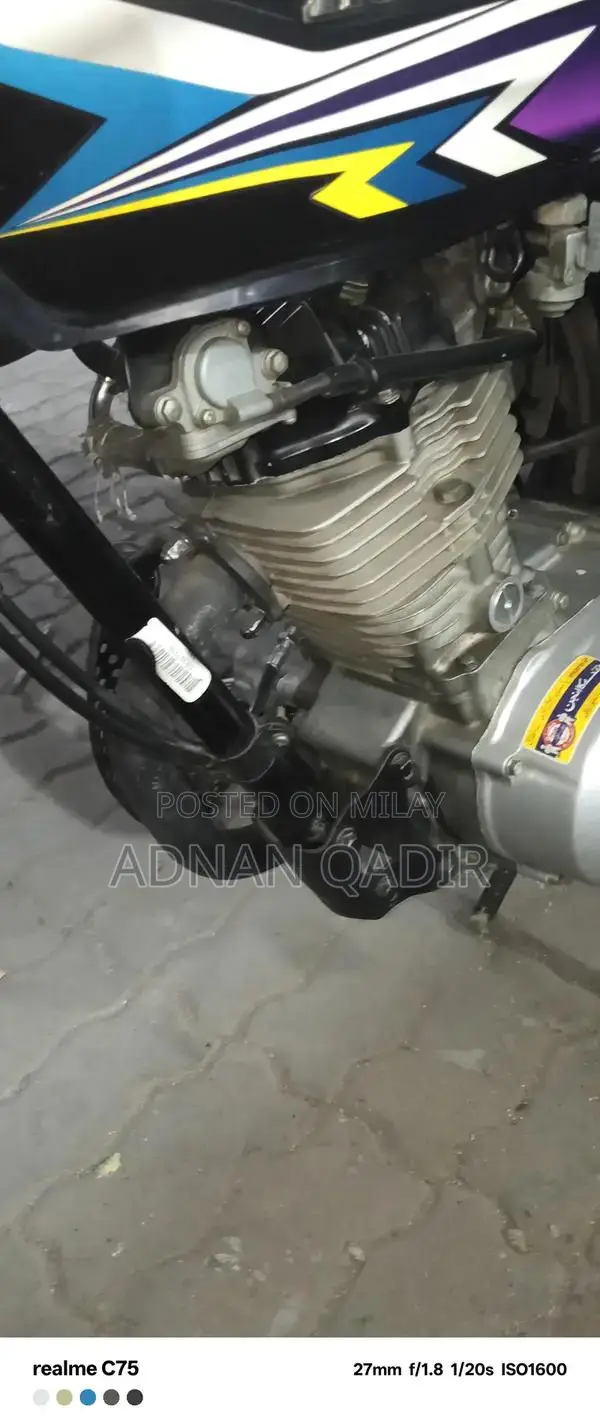 Honda CG125 Motorcycle - 2020-21 Model in Black