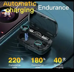 Photo - M10 TWS Bluetooth Earbuds with LED Display and Power Bank