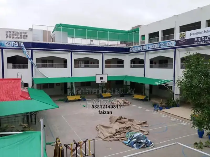 Outdoor Shade Net for Car Parking and Home Protection