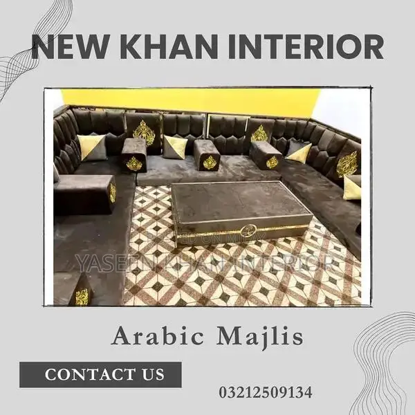 Custom Arabic Style Majlis Sofa - Traditional Seating Solution