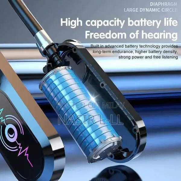 Wireless Neck Headphones with Active Noise Cancellation