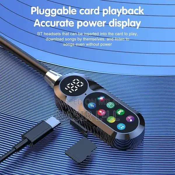 Wireless Neck Headphones with Active Noise Cancellation