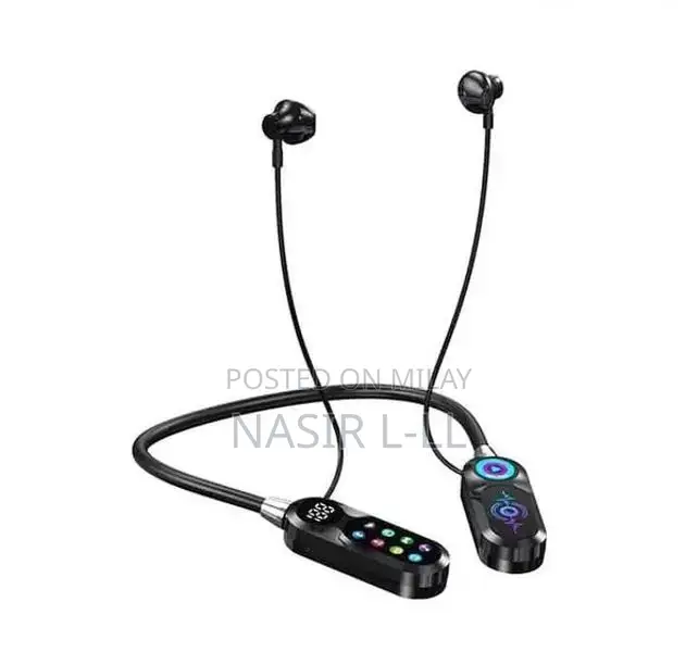 Wireless Neck Headphones with Active Noise Cancellation