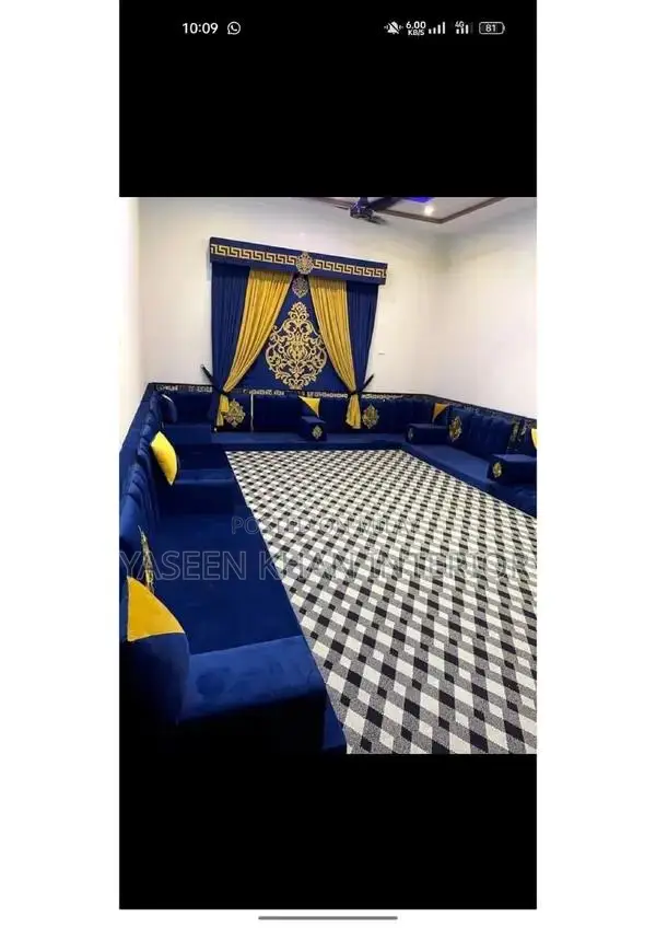 Custom Arabic Style Majlis Sofa - Traditional Seating Solution