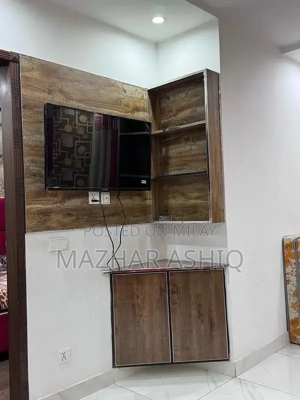 Daily Basis Short Stay Apartment with Bedroom and Amenities