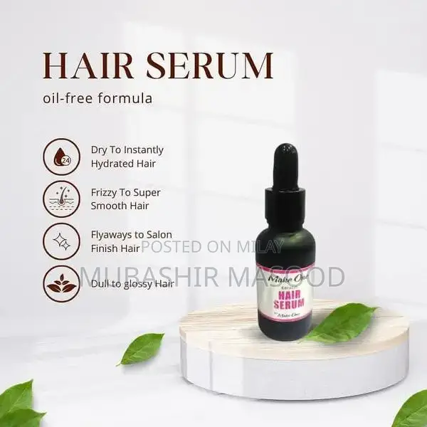 Hair Serum for Stronger Roots and Smoother Hair