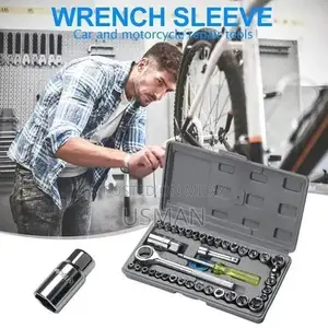 40-Piece Stainless Steel Home & DIY Tool Kit Set