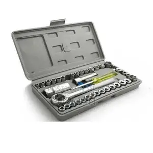 40-Piece Stainless Steel Home & DIY Tool Kit Set