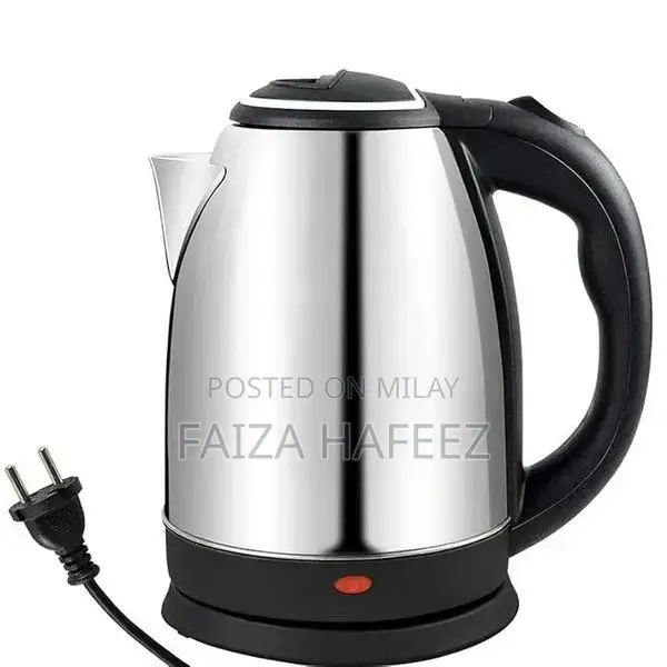 1.8L Stainless Steel Electric Water Kettle with Modern Features